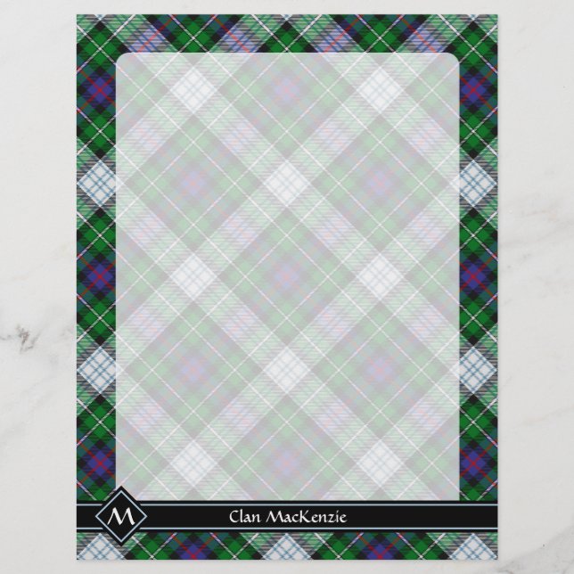Klan MacKenzie Dress Tartan Flyer (Framsidan)