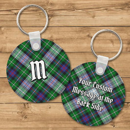 Klan MacKenzie Dress Tartan Keychain Nyckelring