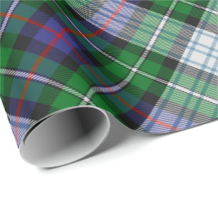 Klan MacKenzie Dress Tartan Wrapping Papper Presentpapper