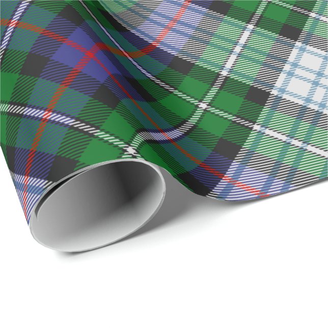 Klan MacKenzie Dress Tartan Wrapping Papper Presentpapper (Rullad Hörn)