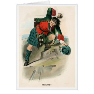 Klan Mackenzie Hälsningskort