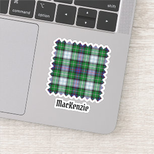 Klan MacKenzie klänning tartan dekal