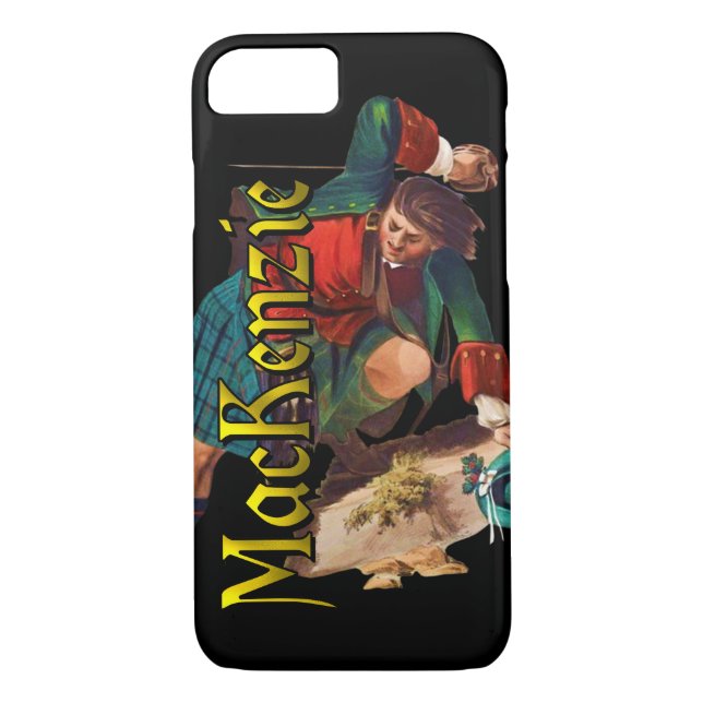 Klan MacKenzie Old Scotland Fodral Case-Mate iPhone Skal (Baksida)
