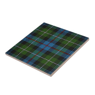 Klan MacKenzie Scottish Expression Tartan Kakelplatta