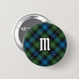Klan MacKenzie Tartan Button Knapp
