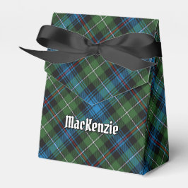 Klan MacKenzie Tartan Favor Box Presentaskar
