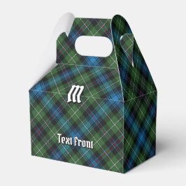 Klan MacKenzie Tartan Favor Box Presentaskar
