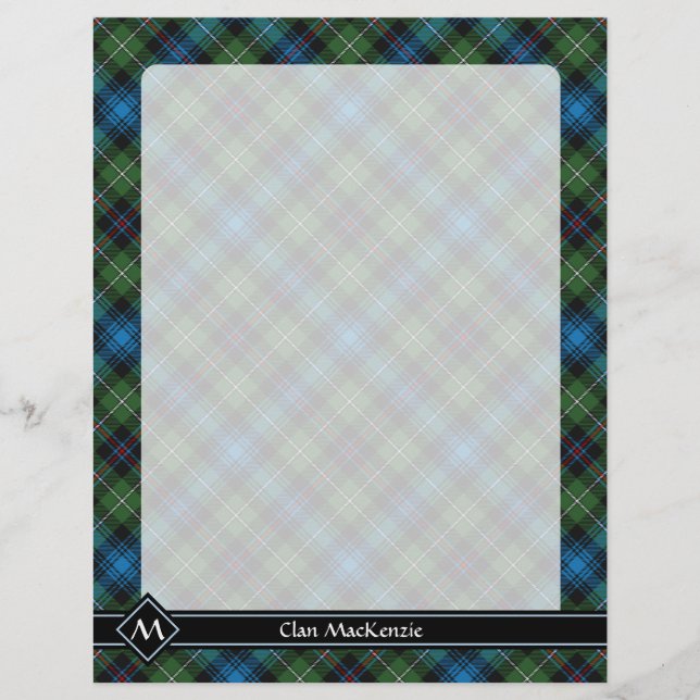 Klan MacKenzie Tartan Flyer (Framsidan)