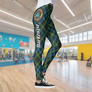 Klan MacKenzie Tartan Leggings
