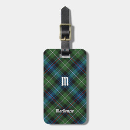 Klan MacKenzie Tartan Luggage Tag Bagagebricka