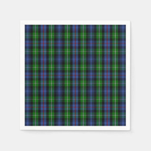 Klan MacKenzie Tartan Pappersservett