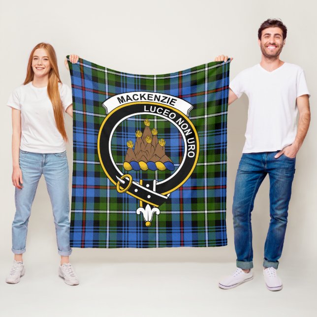 Klan MacKenzie Tartan Play Fleecefilt (På plats)