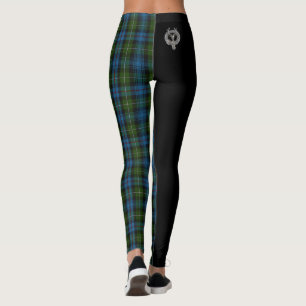 Klan MacKenzie Vapensköld & Tartan Leggings