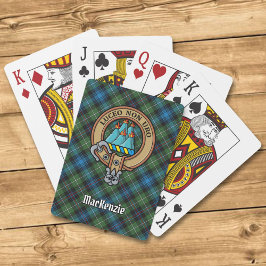 Klan MacKenzie Vapensköld Uppspelningskort Casinokort