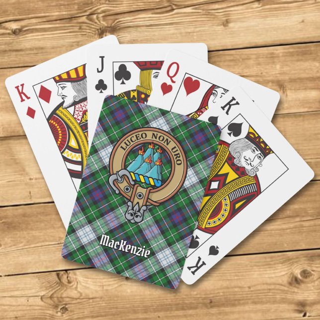 Klan MacKenzie Vapensköld Uppspelningskort Casinokort (Skapare uppladdad)