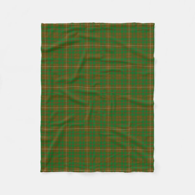 Klan MacKinnon Hunting Tartan Fleecefilt (Framsidan)