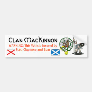 Klan MacKinnon riklig Sticker-1 Bildekal