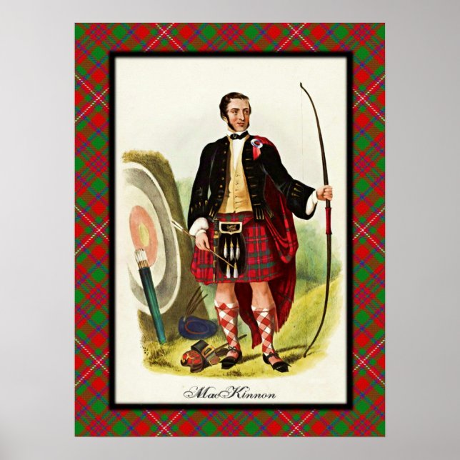 Klan MacKinnon Scottish Dreams Poster (Framsidan)
