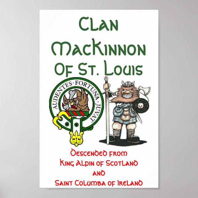 Klan MacKinnon St. Louis Poster (Framsidan)