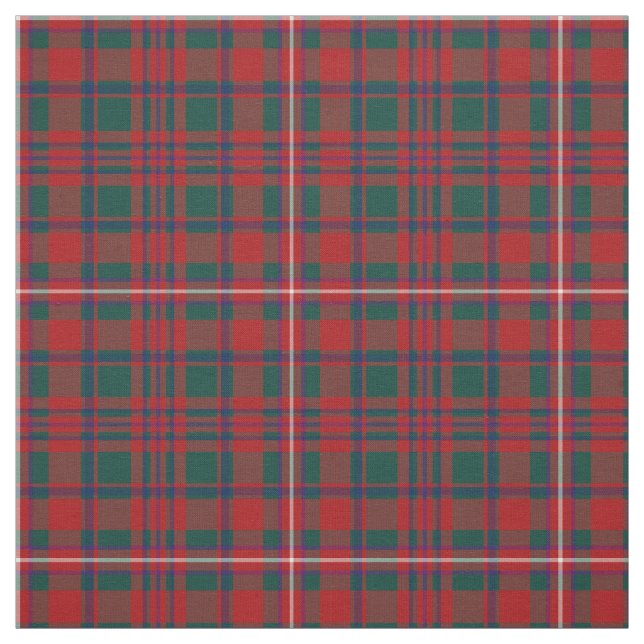 Klan MacKinnon Tartan Tyg (Provkarta)