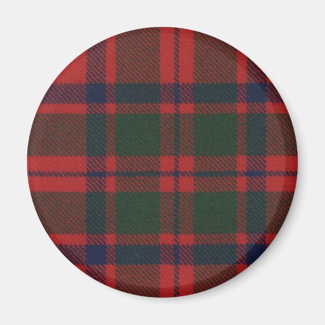 Klan Mackintosh Tartan Magnet (Framsidan)