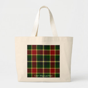 Klan MacLachlan Scottish Tartan Bag Jumbo Tygkasse