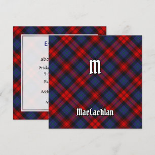 Klan MacLachlan Tartan Inbjudningar