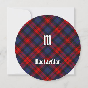 Klan MacLachlan Tartan Inbjudningar