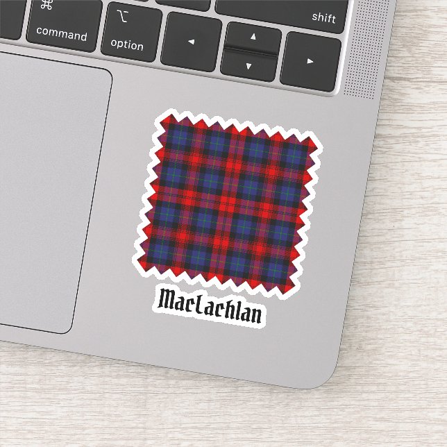 Klan MacLachlan Tartan Klistermärken (Detalj)