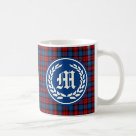 Klan MacLachlan Tartan Monogram Kaffemugg
