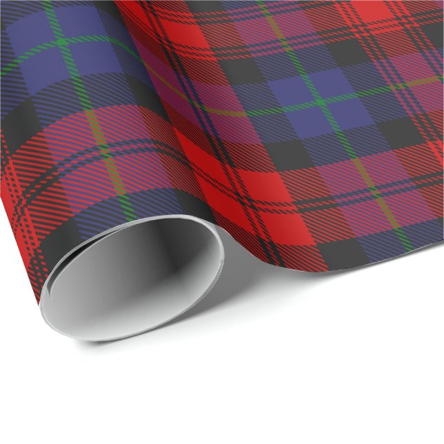 Klan MacLachlan Tartan Presentpapper (Rullad Hörn)