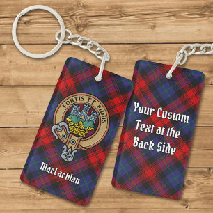 Klan MacLachlan-Vapensköld över Tartan