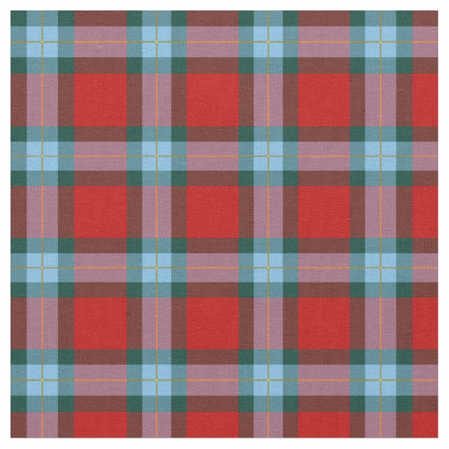 Klan MacLaine av Lochbuie Tartan Tyg (Närbild)