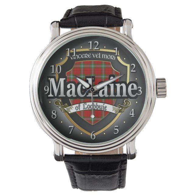Klan MacLaine of Lochbuie Scotland Firande Armbandsur (Framsida)