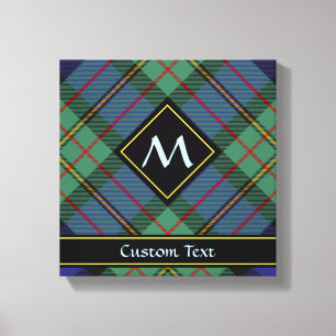 Klan MacLaren Tartan Canvastryck