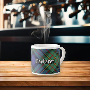 Klan MacLaren Tartan Espressomugg