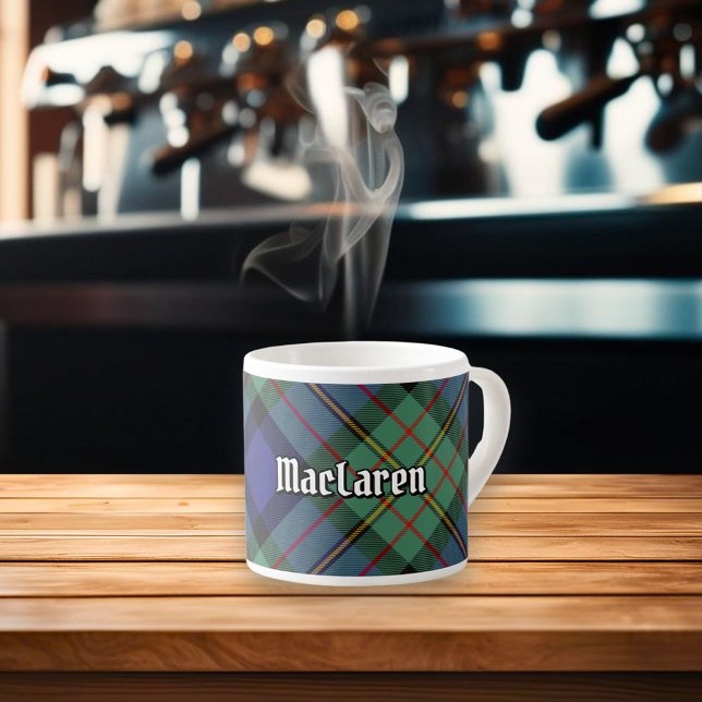 Klan MacLaren Tartan Espressomugg (Skapare uppladdad)