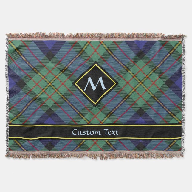 Klan MacLaren Tartan Filt (Framsidan)
