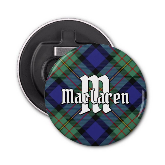 Klan MacLaren Tartan Flasköppnare (Framsidan)