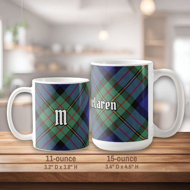 Klan MacLaren Tartan Kaffemugg (Skapare uppladdad)