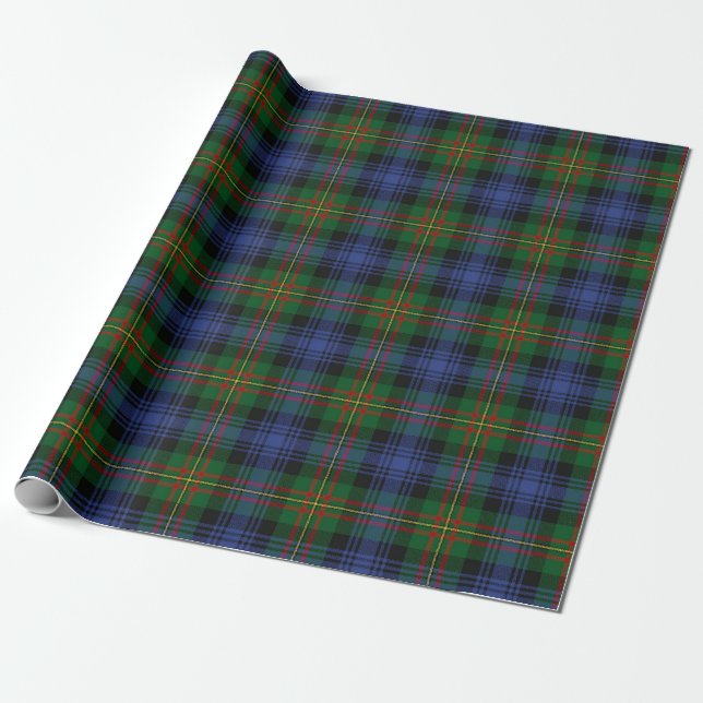 Klan MacLaren Tartan Play Presentpapper (Utrullad)