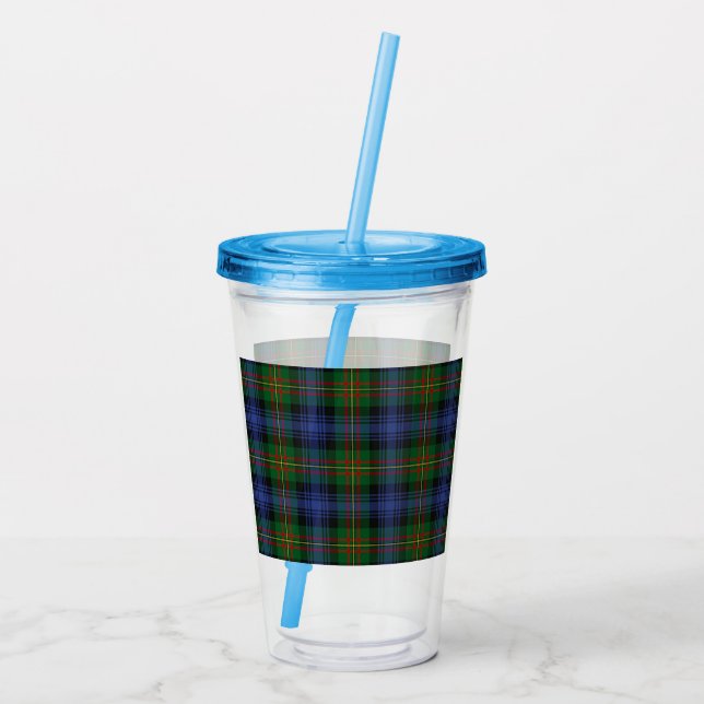 Klan MacLaren Tartan Play Take Away Mugg (Baksida)