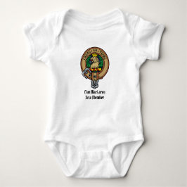 Klan MacLaren Vapensköld Baby Bodykostym T Shirt