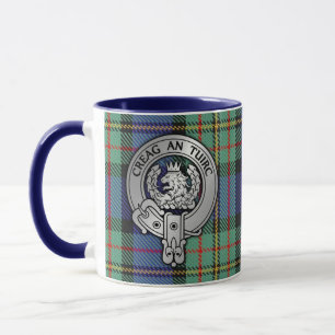 Klan MacLaren Vapensköld & Tartan Mugg