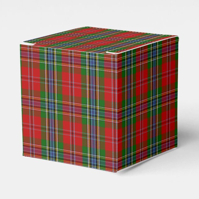 Klan MacLean av Duart Tartan Presentaskar (Framsidan Sidan)