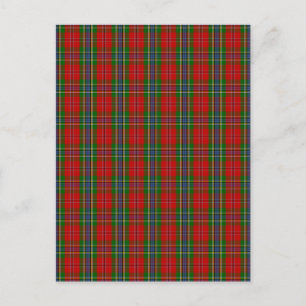 Klan MacLean av Duart Tartan Vykort