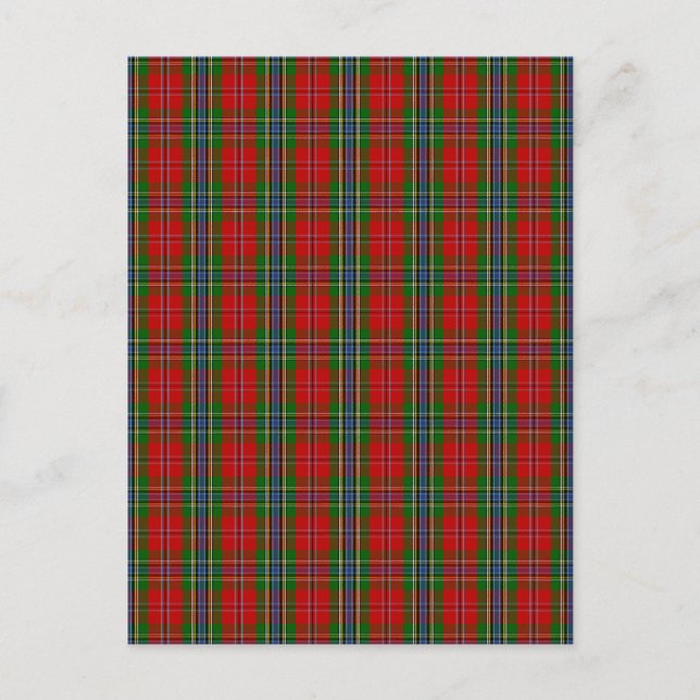 Klan MacLean av Duart Tartan Vykort (Framsida)