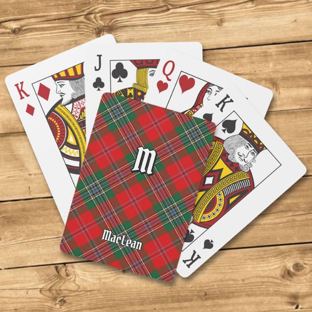 Klan MacLean Tartan Casinokort (Skapare uppladdad)