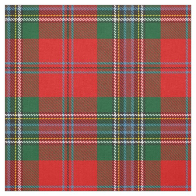 Klan MacLean Tartan Tyg (Provkarta)