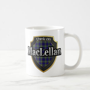 Klan MacLellan Scottish Dynasty Tartan Mugg Kopp